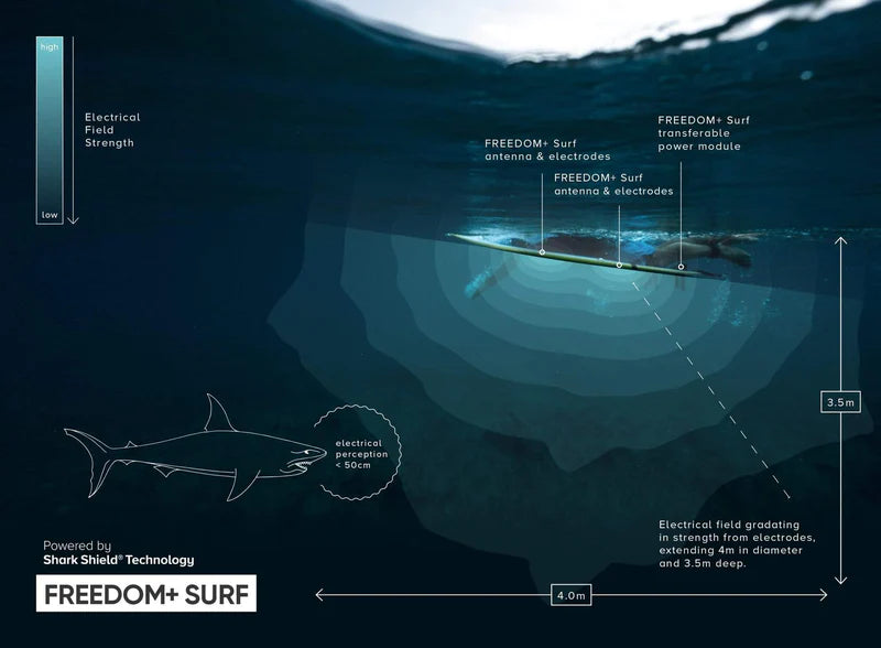 SHARK SHIELD FREEDOM + SURF CHARGING DOC